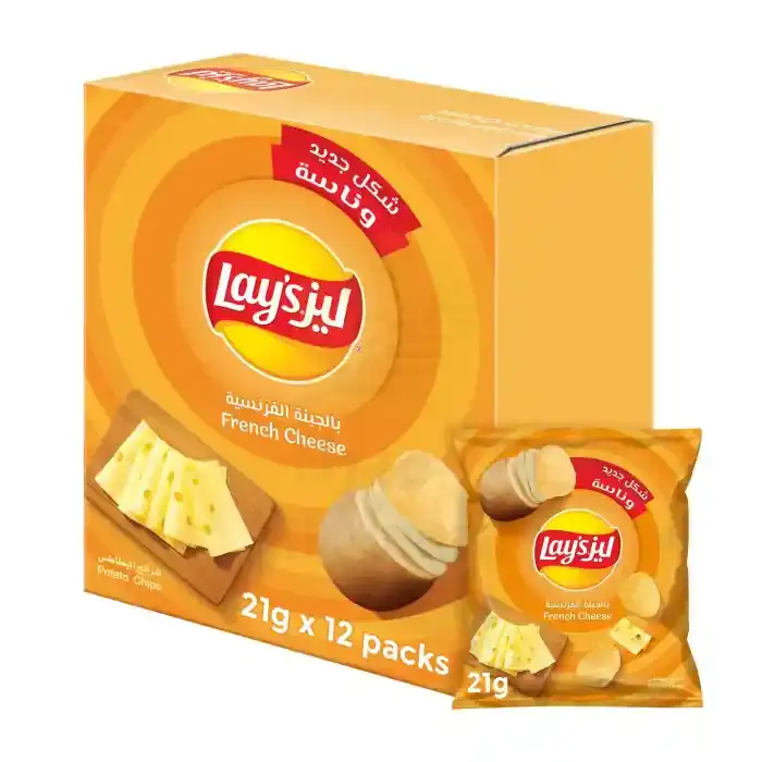 Lays Potato Chips Cheese 21Gx12