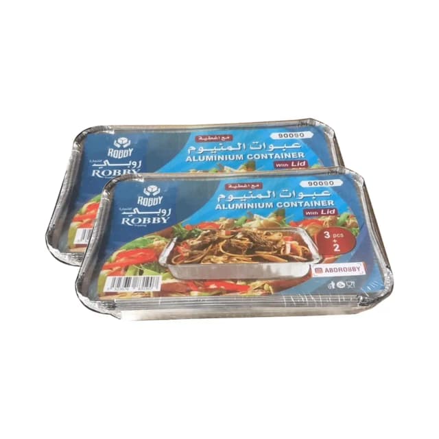 Robby Aluminum Container Set 5 pcs x 2
