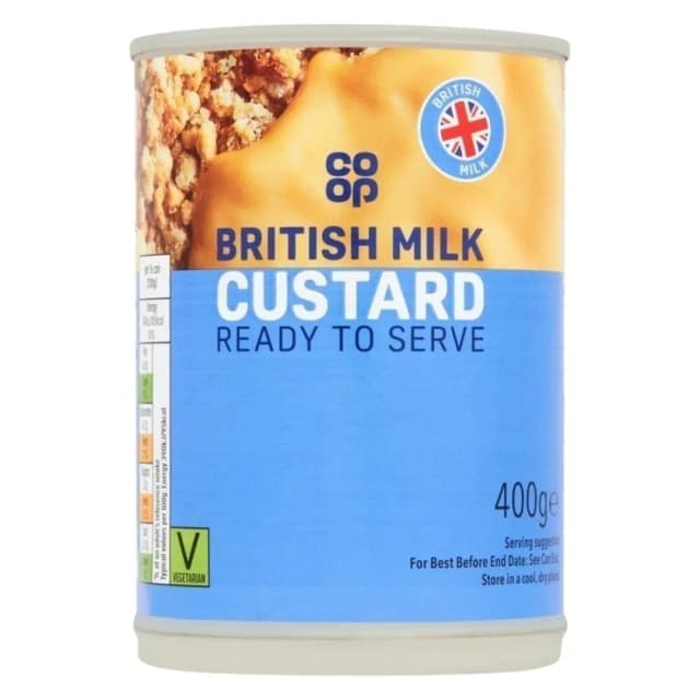 Co-Op Custard Ready to Serve 400 g