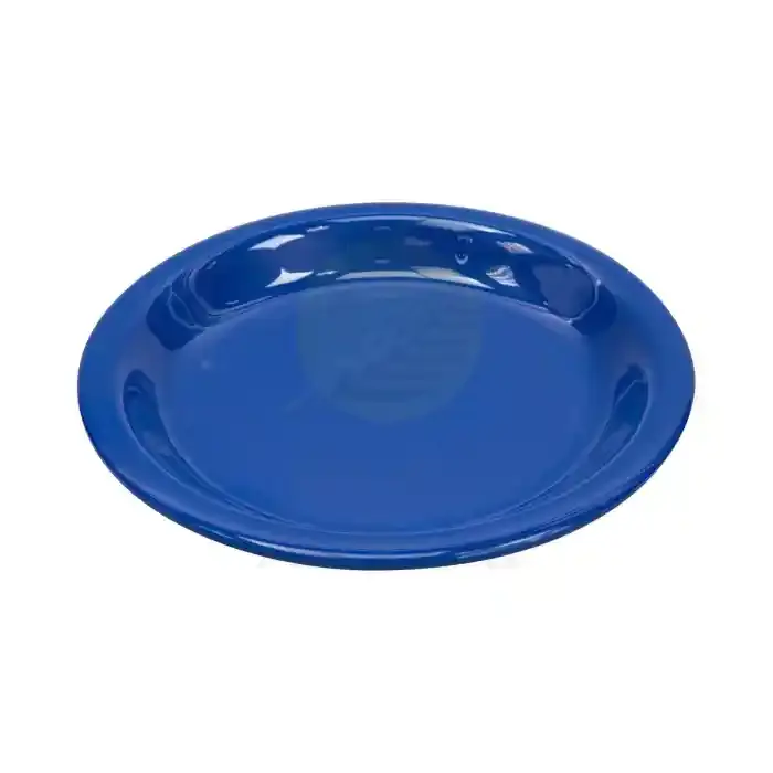 HOOVER BLUE DESSERT PLATE 20