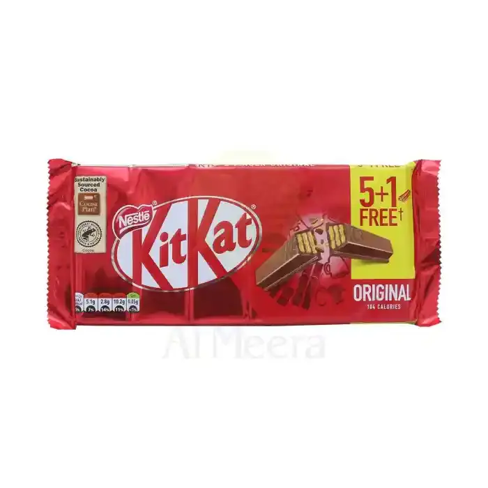 KIT KAT 2 FINGER 5+1 FREE ORIG 124.2G