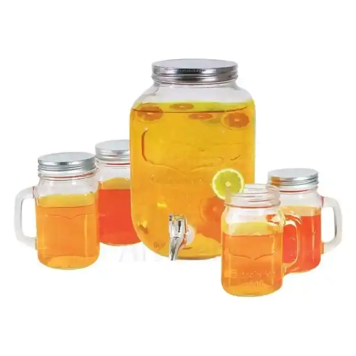 Harmony Table Top Glass Milk Set 9Pcs Jd0112
