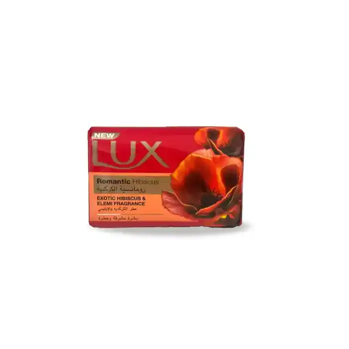 LUX ROMANTIC HIBISCUS SOAP BAR 170G