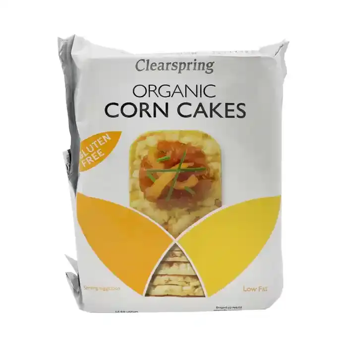 Clearspring Organic Corn Cakes 130G