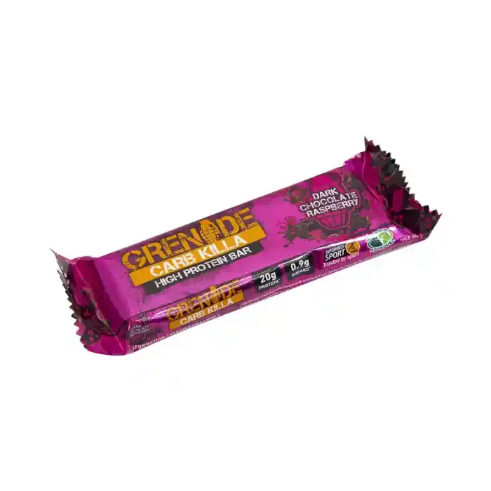 Grenade Protein Bar Dark Chocolate Raspberry 60g