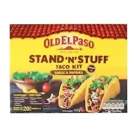 Old El Paso Tortillas Mini Soft Stand 'N' Stuff 312 g