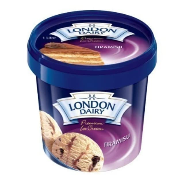 London Dairy Ice Cream Tiramisu 1 Liter