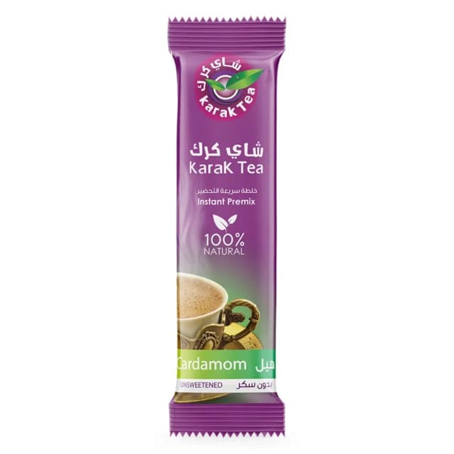 كرك شاي فوري بالهيل بدون سكر 14غم