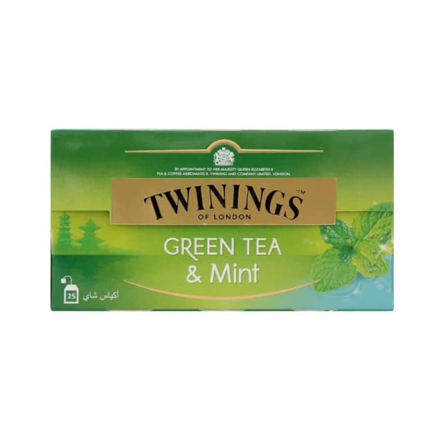Twinings Greentea&Mint gold ln 25Tb 37.5G