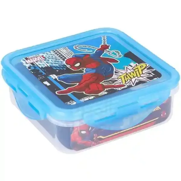 Stor Sq Food Container 500Ml Spiderman
