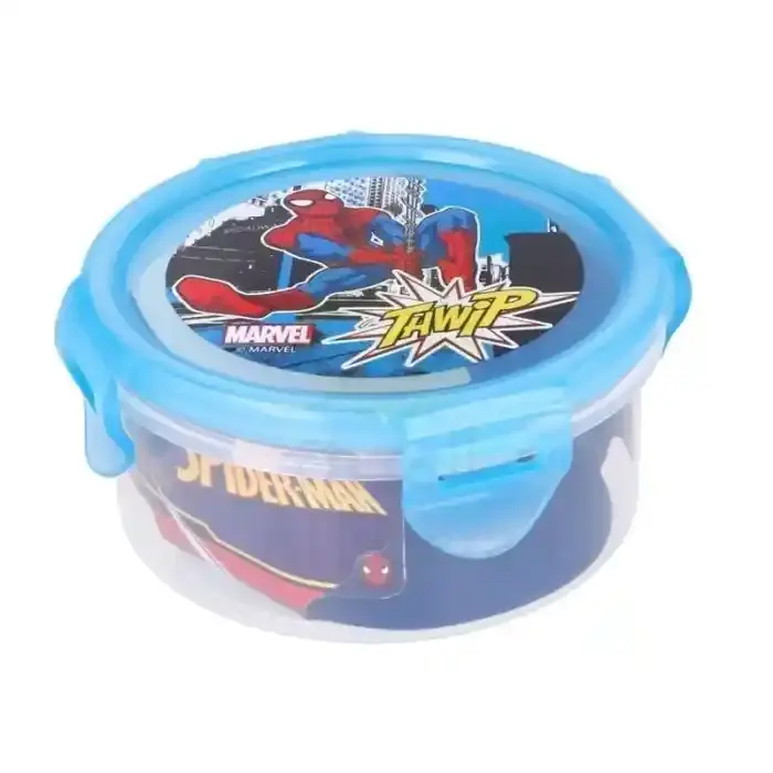 Stor Food Container 270Ml Rnd Spiderman