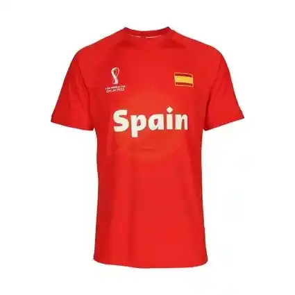 FIFA world cup qatar 2022 SPAIN B.JERSEY RED L 0291