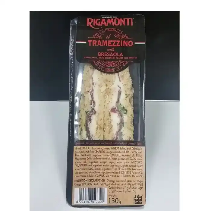 RIGAMONTI SANDWICH SPINATA PICCANTE 130G