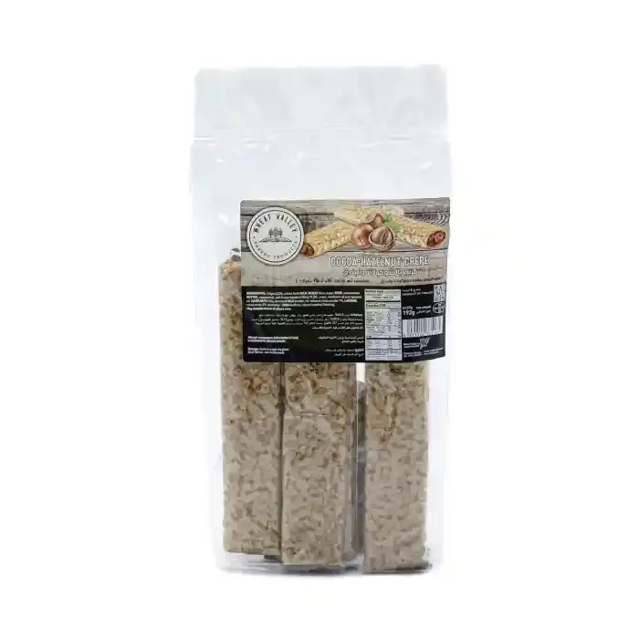 WHEAT VALLEY COCOA HAZELNUT CREPE 192G