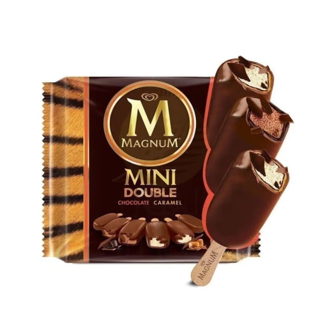 Magnum Mini Dbl Choco Caraml 360Ml