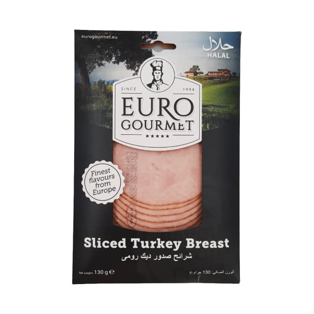 Euro Gourmet Sliced Turkey Breast 130 g