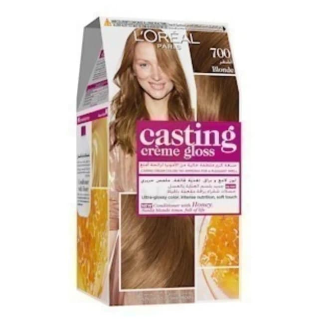 L'Oréal Hair Color Casting Crème Gloss 700 Blonde No Ammonia 180ml
