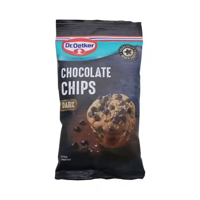 Dr Oetker Chocolate Chips Lux Plain 100G