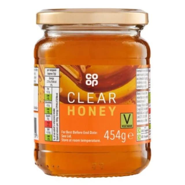 Co-Op Honey Clear 454 g