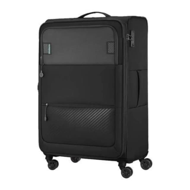American Tourister Soft Trolley Black 70 cm