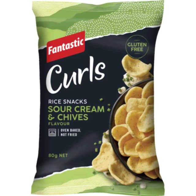 Fantastic Gluten Free Sour Cream & Chives 80g