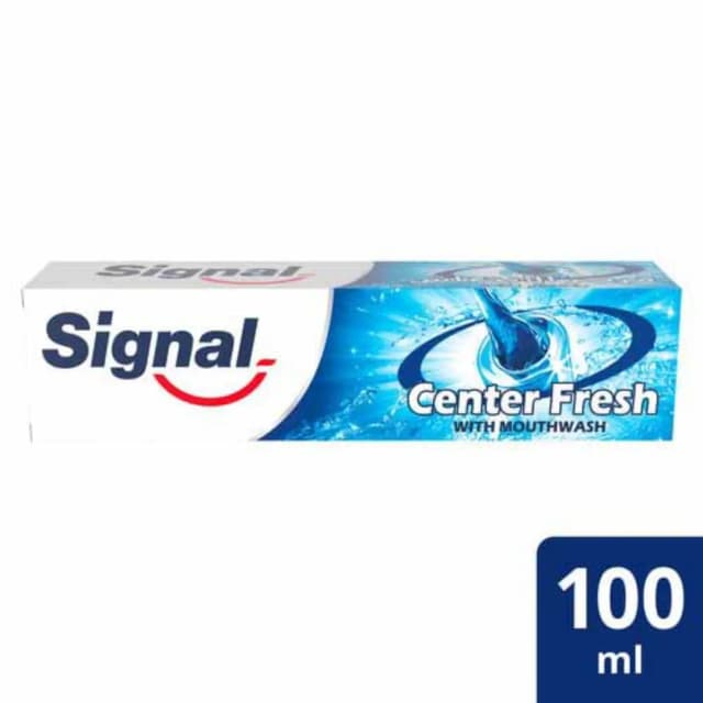 Signal Center Fresh Blue Toothpaste 100ml