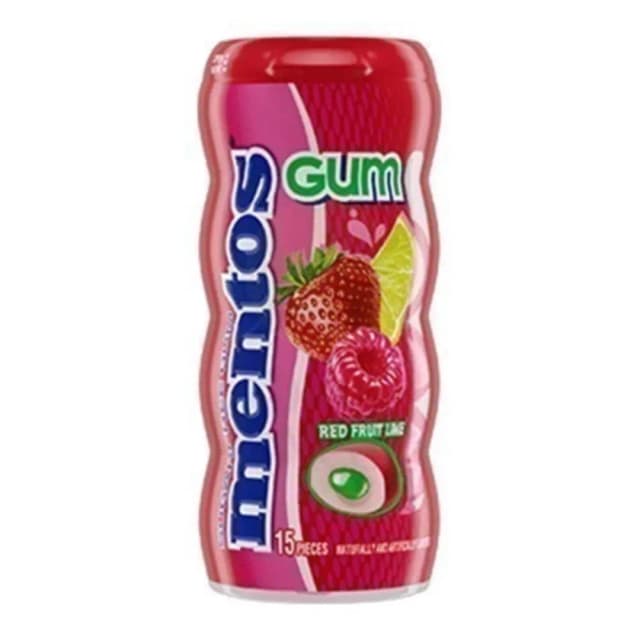 MENTOS PKT BT RED FRUIT LIME 24GM