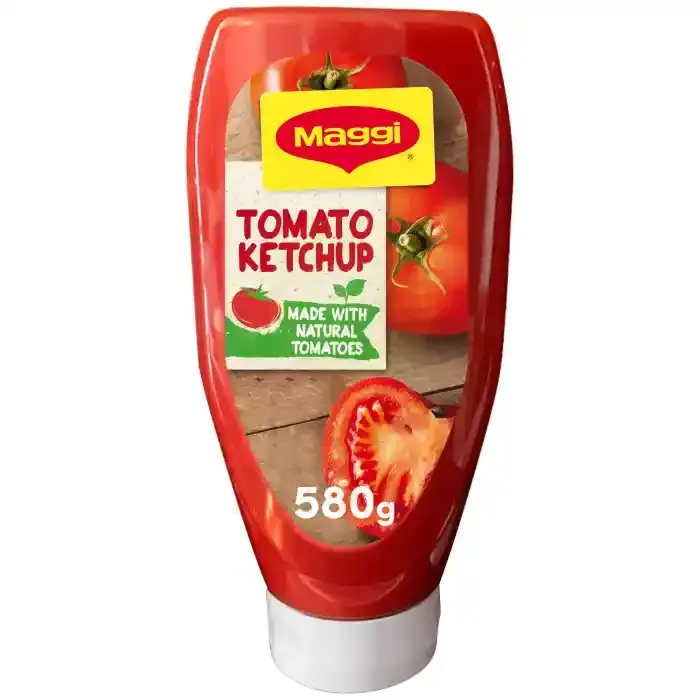 Maggi Tomato Ketchup Squeeze Bottle 580g