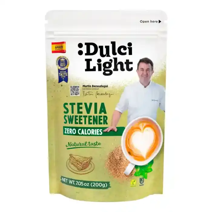 Dulci Light Sweetener Stevia Zero Calories 200 g