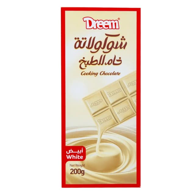 Dreem Cooking Chocolate White 200g