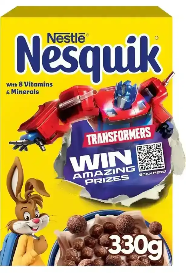 NESQUIK CEREAL TRANSFORMER 330G@SP