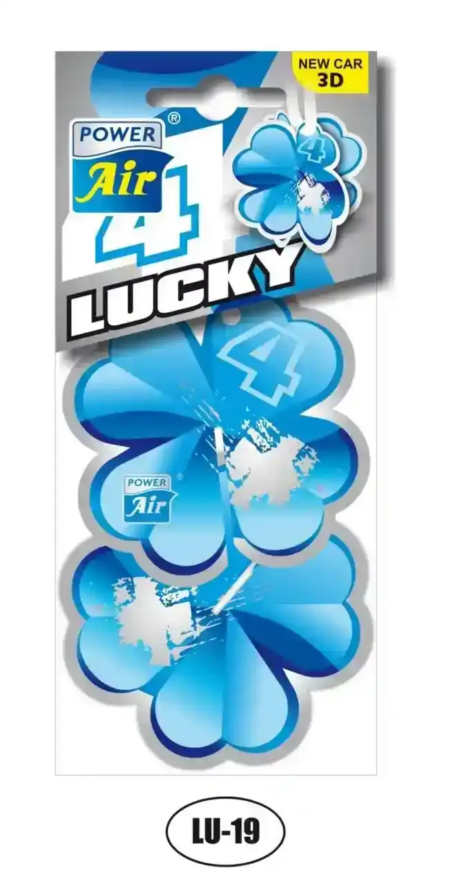 Power Air Air Freshener 4 Lucky New Car