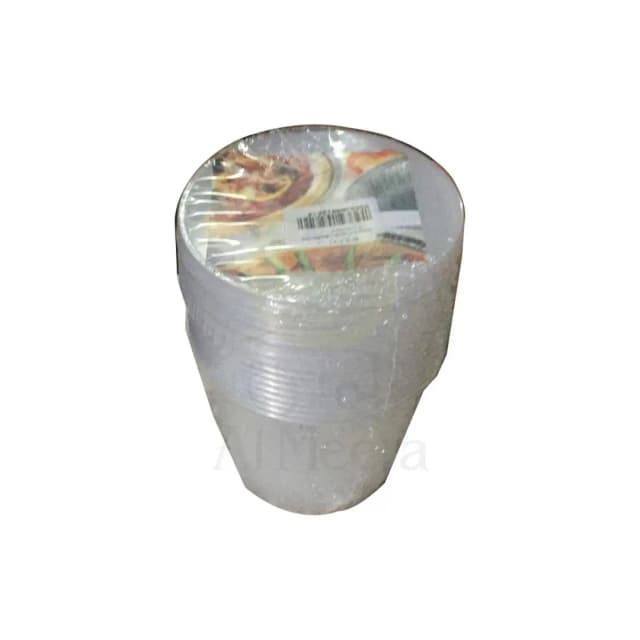 Robby Clear Microwavable Box 250cc Round 10pcs