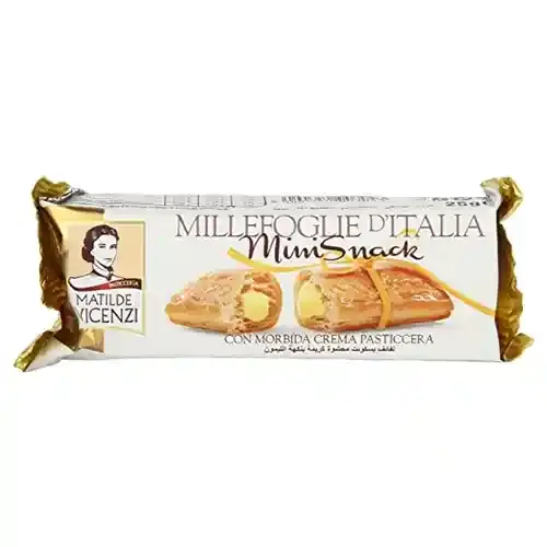 VICENZI MSNACK PASTRYCREAM125GM