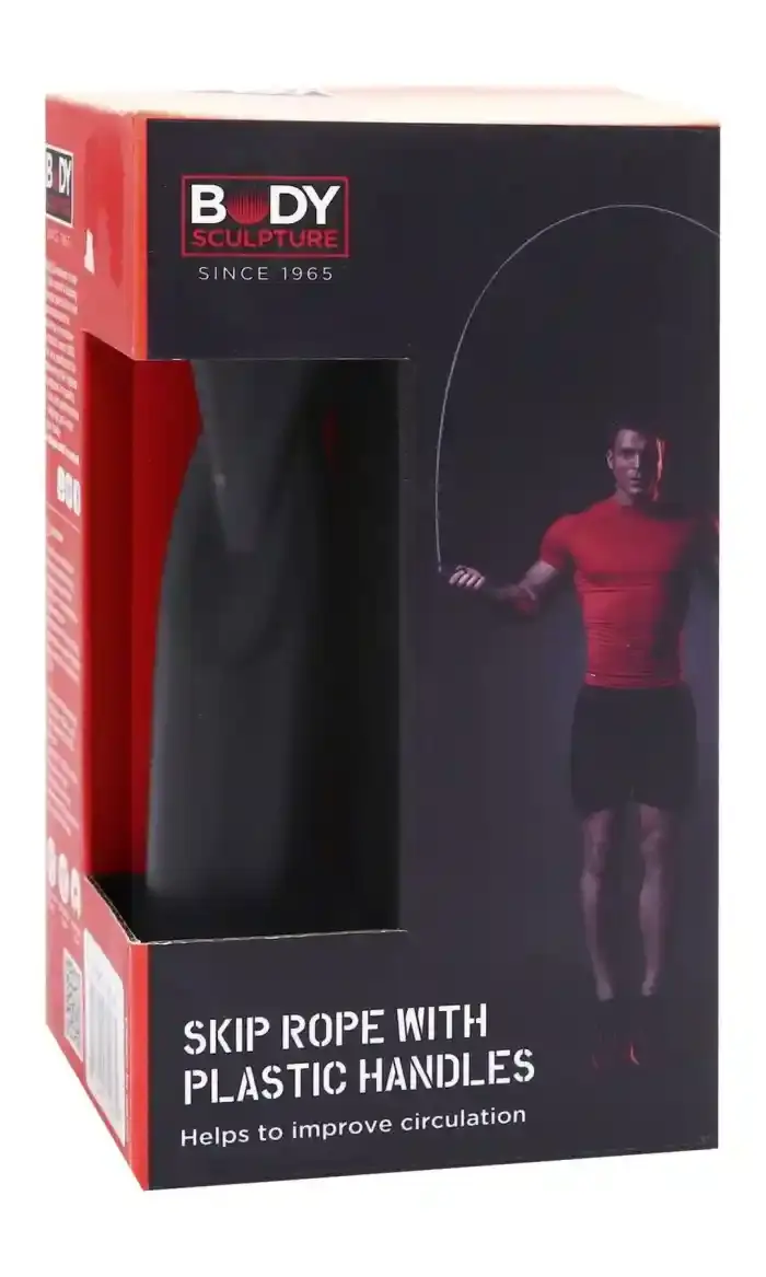 Body Sculpture Skip Rope with Plastic Handle 9 inch