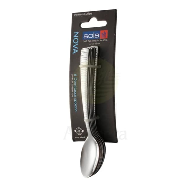 Sola Nova Demitasse Spoon Pack of 6