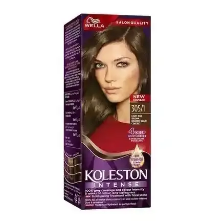 Wella Koleston Maxi 305/1 Light Ash Blonde Hair Color