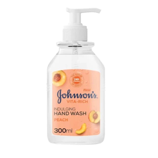 Johnson's Hand Wash Vita-Rich Peach Indulging 300ml