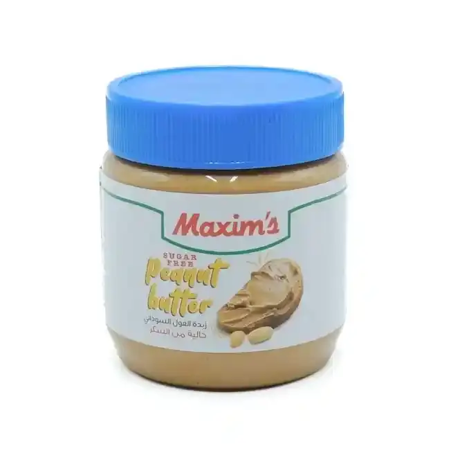 MAXIMS SUGAR FREE PEANUT BUTTER 340G