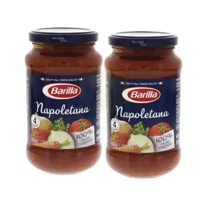 BARILLA SAUCE NAPOLETANA 400GX2 @SP