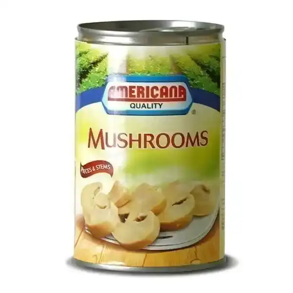 Americana Mushroom Pcs & Stems 425g