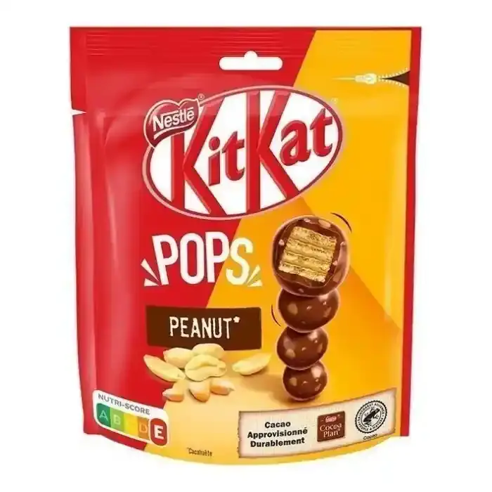 Kitkat Pops Peanut Corn 110G