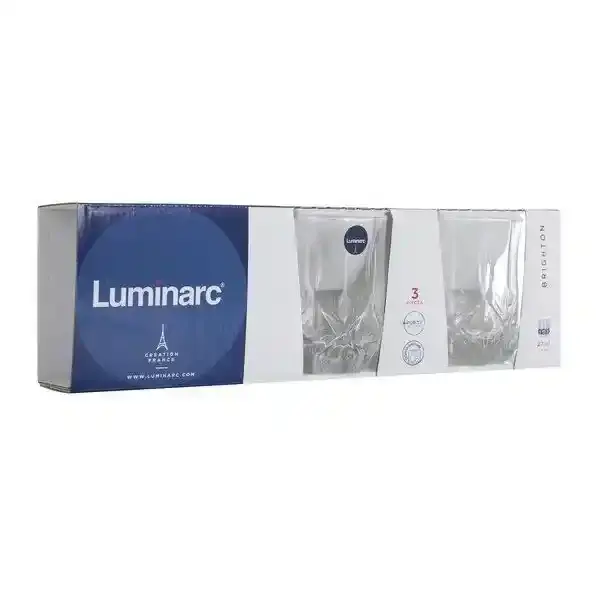 Luminarc Brighton Tumbler, 3 Pieces