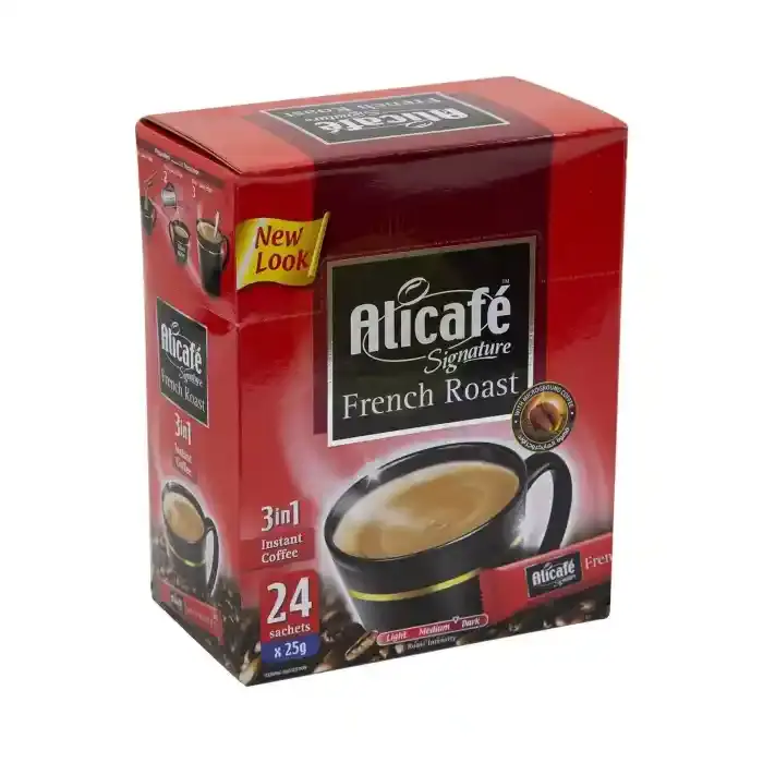 Alicafe Signature French Roast Instant Coffee 3-In-1 25G X 24