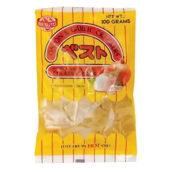 Besuto Onion & Garlic Flavor Prawn Crackers 500 g