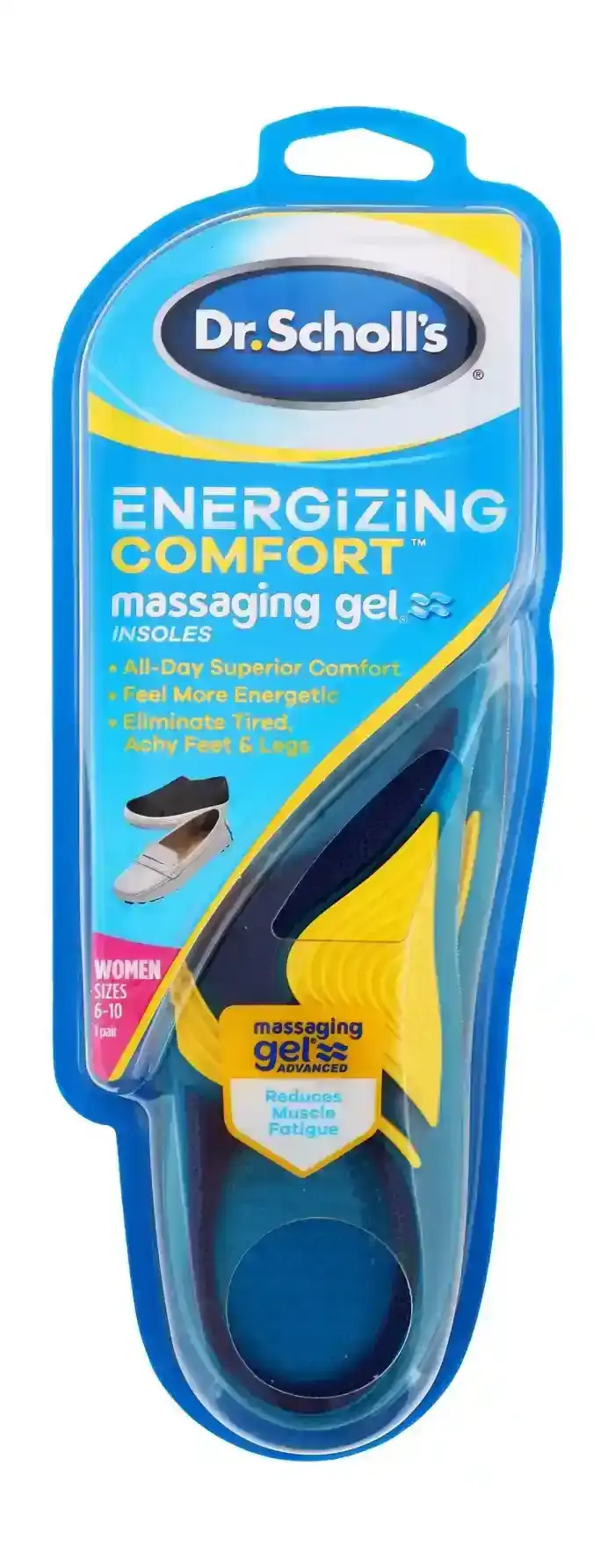 DR. SCHOLL COMF& ENRGZ INSOLES WMN S6-10