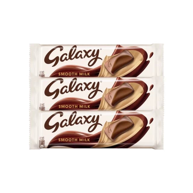 GALAXY MILK CHOCOLATE 80GX3