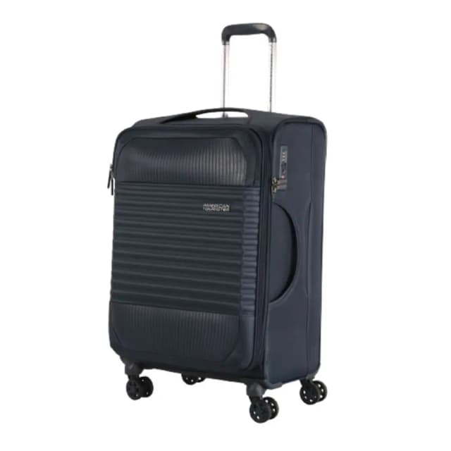 American Tourister Soft Trolley Blue 66 cm