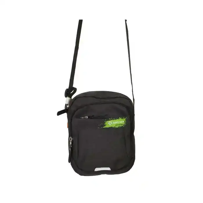 AOPUSEN SLING BAG BLACK & BLUE APS-10066