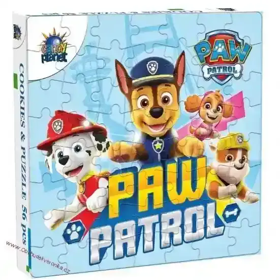 Uno Paw Patrol Cookies with Puzzle 50g